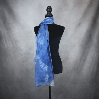 Hodvábny šál LIMITED_028, Vyrobený na Slovensku, 180 x 110cm