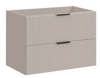 Skrinka pod umývadlo, 80cm, cashmere, ADEL CASHMERE 82-80-B-2S