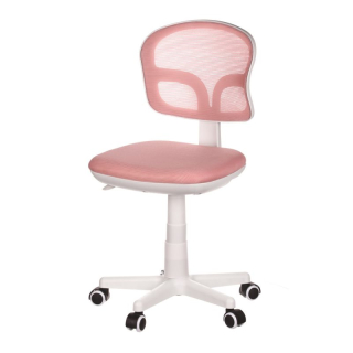 Detská stolička, ružová, sieťovina, 120 kg, KA-C801 PINK
