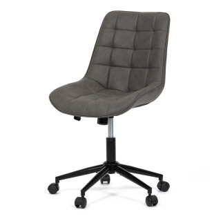 Pracovná stolička, sivá, látka, 120 kg, KA-V3120 GREY3