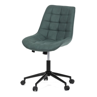 Pracovná stolička, zelená, látka, 120 kg, KA-V3120 GRN3