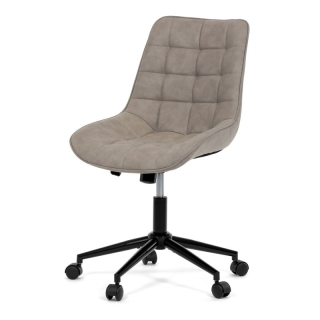 Pracovná stolička, béžová, látka, 120 kg, KA-V3120 LAN3