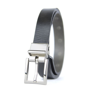 Kožený dámsky opasok GENTLE SILVER, šírka 2.5cm, Ručná výroba na Slovensku - Olivová