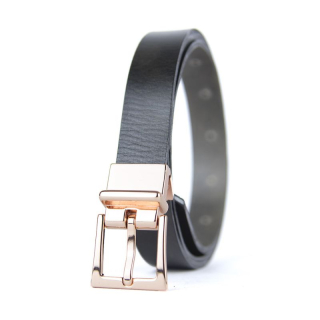 Kožený dámsky opasok LUXURY ROSE, šírka 2.5cm, Ručná výroba na Slovensku - Olivová