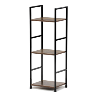 Regál, 29cm, kov, MDF, staré drevo, GD-213 OLW