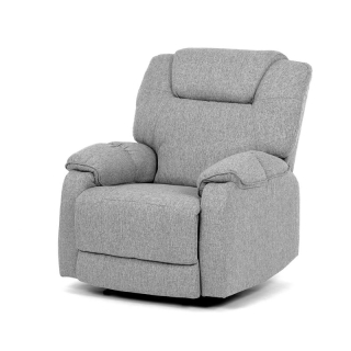 Relaxačné polohovacie kreslo krémové, TV-4088 SIL2