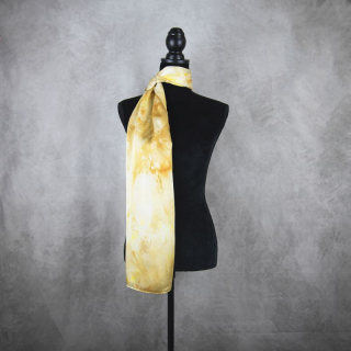Hodvábny šál LIMITED_29, Vyrobený na Slovensku, 175 x 45cm