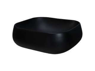 Umývadlo na dosku, 45cm, čierne, NIKA