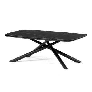 Konferenčný stolík 120x70cm, keramika, AHG-X7227 BK