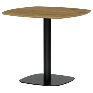 Jedálenský stôl, 80x80cm, MDF, dub, DT-X7117 OAK