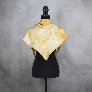 Hodvábna šatka LIMITED_209, Vyrobená na Slovensku, 90 x 90cm