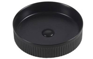 Umývadlo na dosku, 36cm, čierne, BEYOND 2