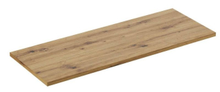 Kúpeľňová doska, 120cm, dub artisan, 89-120-B-46