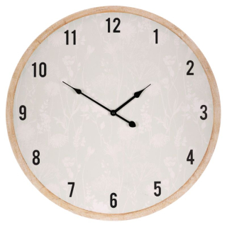 Hodiny nástenné MDF, 58cm, HA1732