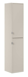 Vysoká skrinka, 35cm, cashmere mat, BELLA 80-35-2D