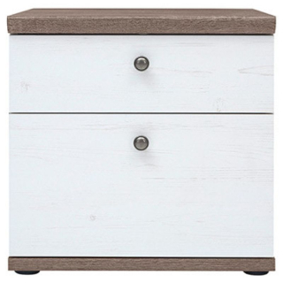 Nočný stolík, 48cm, borovica canyon, dub sonoma trufel, TEINA KOM2S