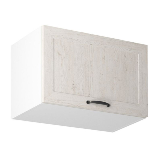 Horná skrinka, 60cm, biela, sosna nordická, ROYAL G60KN