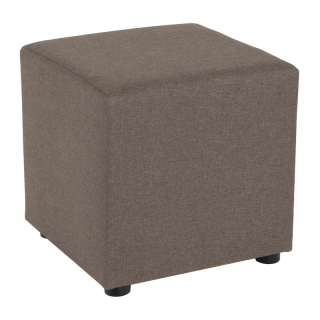 Taburet, 40cm, hnedá látka Savana, REGOR