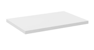 Kúpeľňová doska, 60cm, biela, NOVA WHITE 89-60