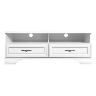 TV stolík, 124cm, alpská biela, KENTAK RTV2S