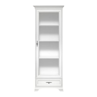 Vitrína, 69cm, alpská biela, KENTAK REG1W1S