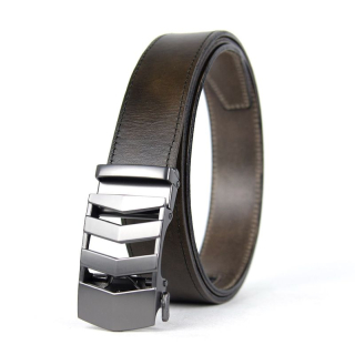 Kožený opasok s automatickou prackou PEARL RAILS, olivová