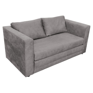 Rozkladacia pohovka, látka sivá, BEJA