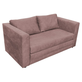 Rozkladacia pohovka, ružová látka, BEJA