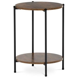 Príručný stolík 44x44cm, MDF, staré drevo, CT-G1005 OLW