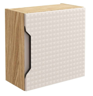 Skrinka do kúpeľne, 35cm, dub olejovaný, béžová, LUXOR BEIGE 83-35-1DQ