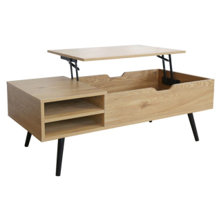 Konferenčný stolík, 110x50cm, dub, ARALYN