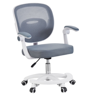 Otočná stolička, sivá sieťovina, TRIXI TYP 2