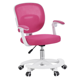 Otočná stolička, malinová sieťovina, TRIXI TYP 2