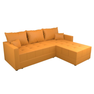 Univerzálna sedacia súprava, horčicová látka, DUAN ROH