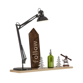 Polica, 80cm, dub sonoma, FEDOR