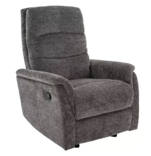 Relaxačné kreslo, sivá látka, Signal, JOWISZ RAVEN