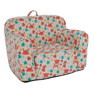 Rozkladací sedací vak, 60cm, mix farieb, KIDY