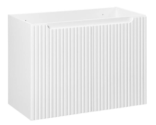 Skrinka pod umývadlo, 80cm, biela, NOVA WHITE 82-80-2D