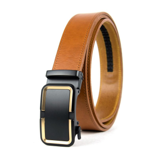 Opasok z pravej kože s automatickou prackou PREDATOR - Koňaková