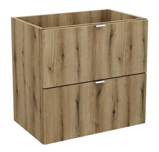 Skrinka pod umývadlo, 60cm, dub coast evoke, NOVA OAK 82-60-2S