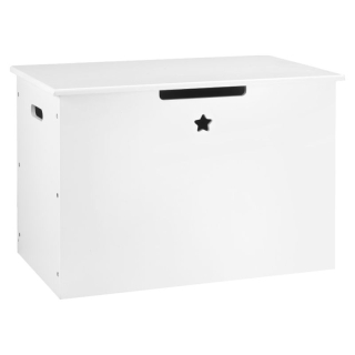 Úložný box na hračky, 60cm, biely, BOLIS