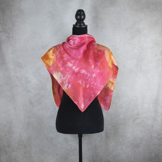 Ručne vyrábaná Hodvábna Šatka LIMITED_275, Jeden kus