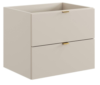 Skrinka pod umývadlo, 60cm, kašmír mat, DALIA CASHMERE 82-60-46-2S