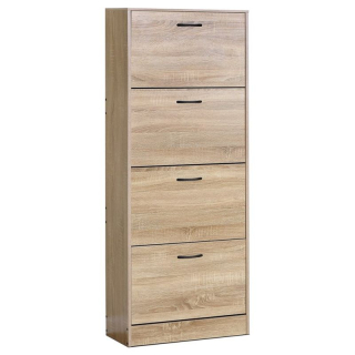 Botník, 60cm, MDF, dub, ABO-G1018 OAK