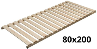 Latový rošt v pevnom ráme, MASÍV PLUS 16L SMREK, 80x200