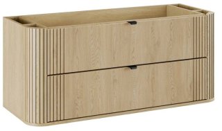 Skrinka pod umývadlo, 120cm, dub cremona, OVALIA CREMONA 82-120-46-2S