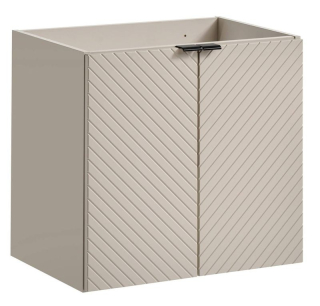 Skrinka pod umývadlo, 60cm, kašmír mat, VIVA CASHMERE 82-60-2D