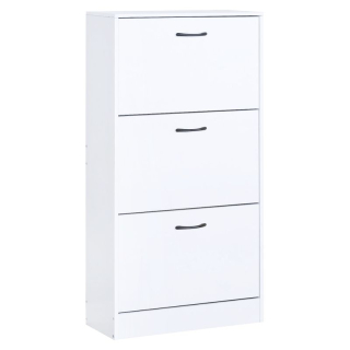 Botník, 60cm, 3-radový, biely, BOTORIA