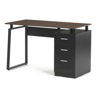 Kancelársky PC stôl, 120x60cm, orech, APC-3218 OAK