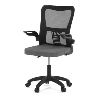 Detská stolička, sivá, sieťovina, 90 kg, KA-K2006 GREY